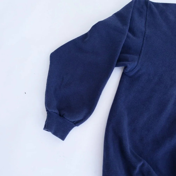 Vintage Horseman 913 Embroidered Baseball Mom Navy Crew Neck Sweater XL - Picture 8 of 11